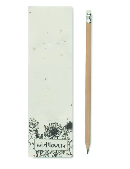 Lápiz madera envase semillas 7MO2257