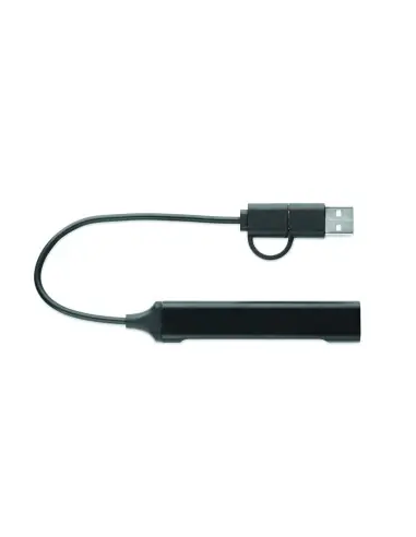 Hub  USB de 4 puertos 19 cm 7MO2294