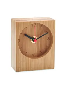 Reloj de sobremesa de bambú 7MO2353