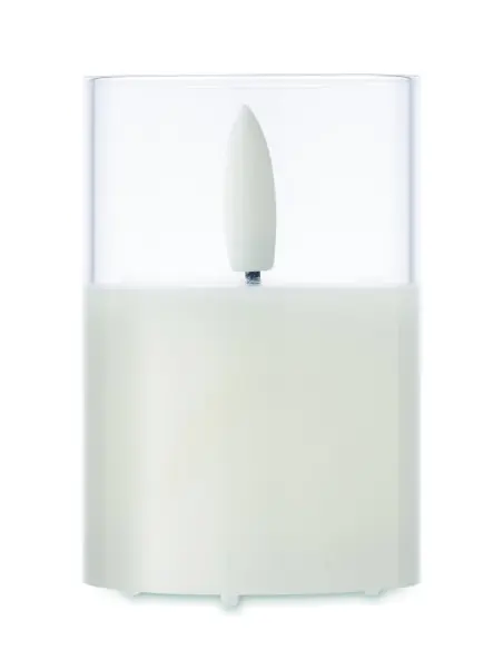 Vela efecto LED de cristal Ecológica Personalizada 7MO2365