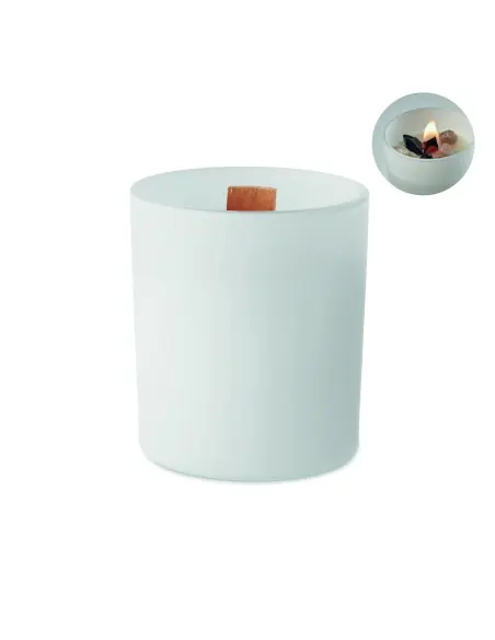 Vela de cera vegetal 200 gr Ecológica Personalizada 7MO2370