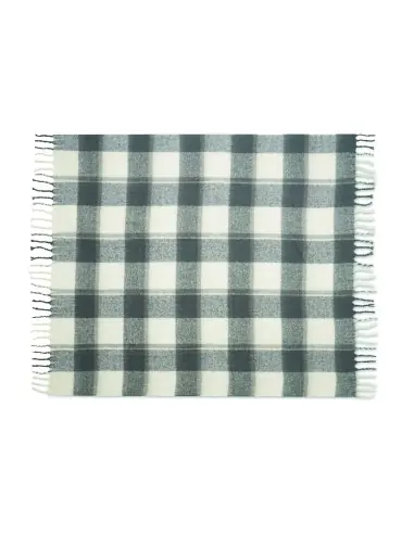 Manta de mohair a cuadros 7MO2382