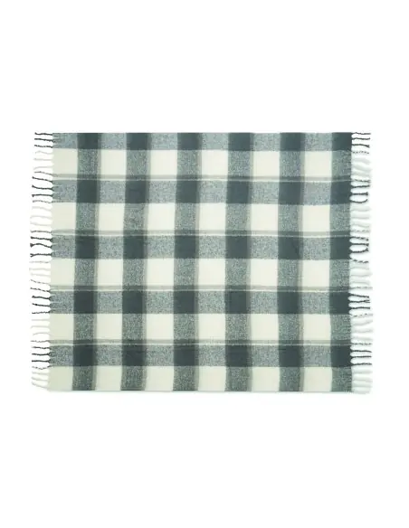 Manta de mohair a cuadros 7MO2382