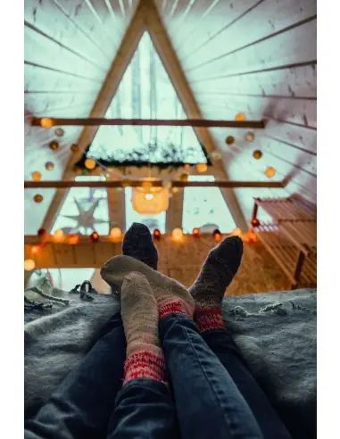 Manta de mohair a cuadros 7MO2382