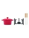 Set fondue de cerámica 300 ml 7MO2386 - Imagen 1
