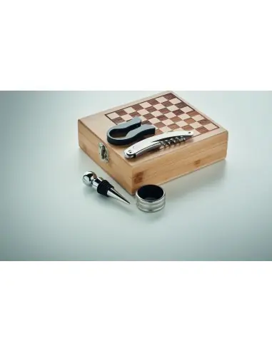 Tablero ajedrez juego de vino 7MO2393