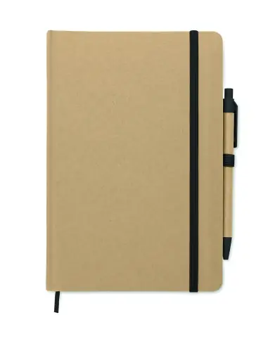 Libreta A5 en cartón reciclado 7MO2396
