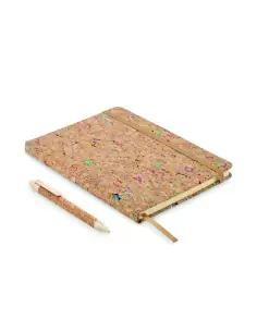 Cuaderno de color corcho A5 7MO2414