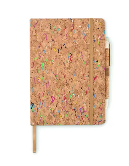 Cuaderno de color corcho A5 7MO2414