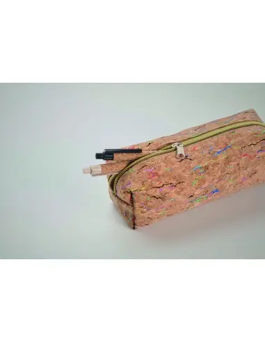 Estuche de corcho de colores 7MO2415