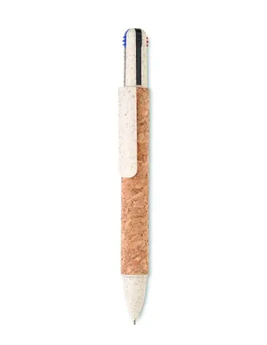 Bolígrafo corcho de 4 tintas 7MO2421