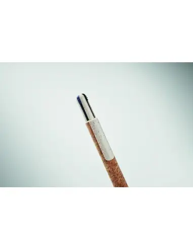 Bolígrafo corcho de 4 tintas 7MO2421