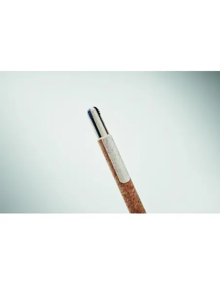 Bolígrafo corcho de 4 tintas 7MO2421