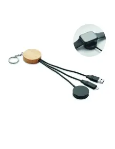Llavero con cable 4 en 1 7MO2451