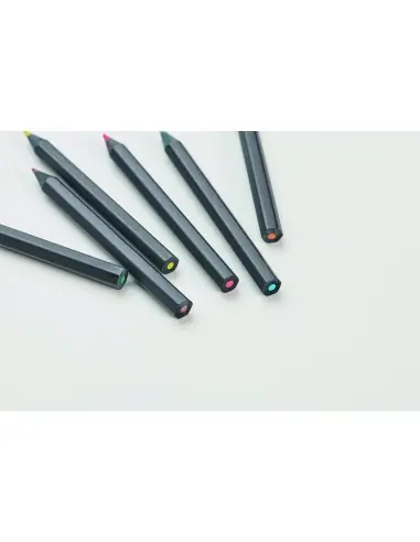 Estuche con 6 lápices de color 7MO2468