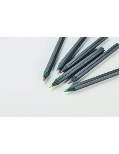 Estuche con 6 lápices de color 7MO2468