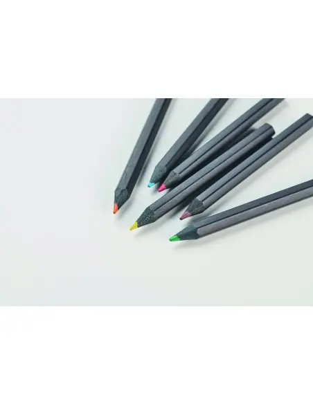 Estuche con 6 lápices de color 7MO2468