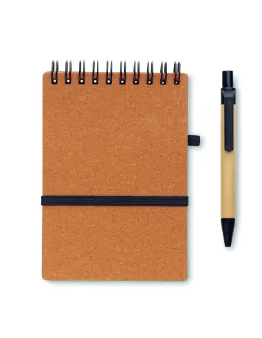Libreta reciclada con bolígrafo 7MO2481