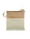 Bolsa nevera de yute y lona 3L Ecológica Personalizada 7MO2503 - Imagen 2