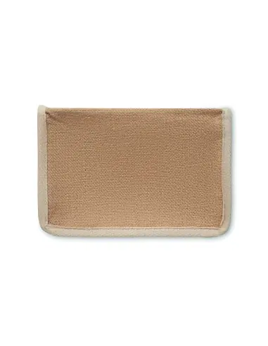 Bolsa nevera de yute y lona 3L 7MO2503