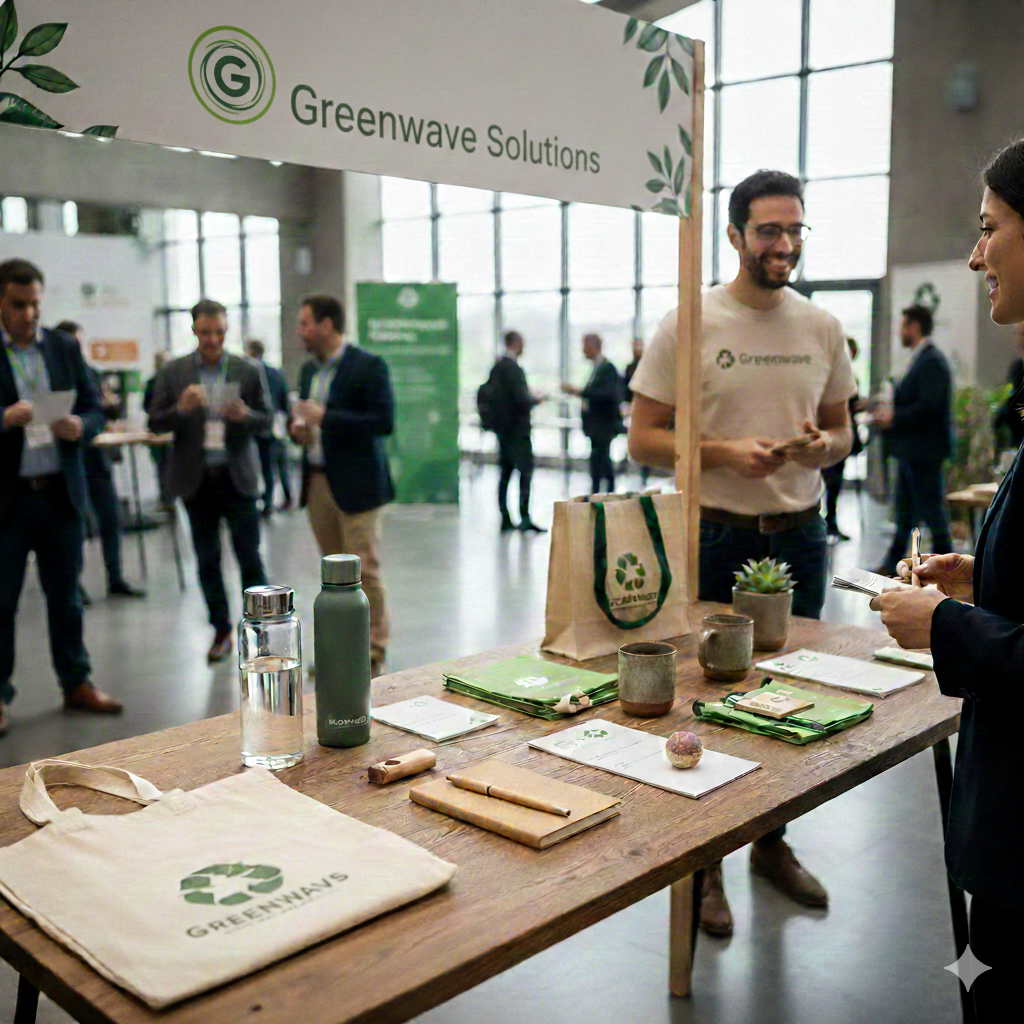 12 productos sostenibles clave para eventos de empresa