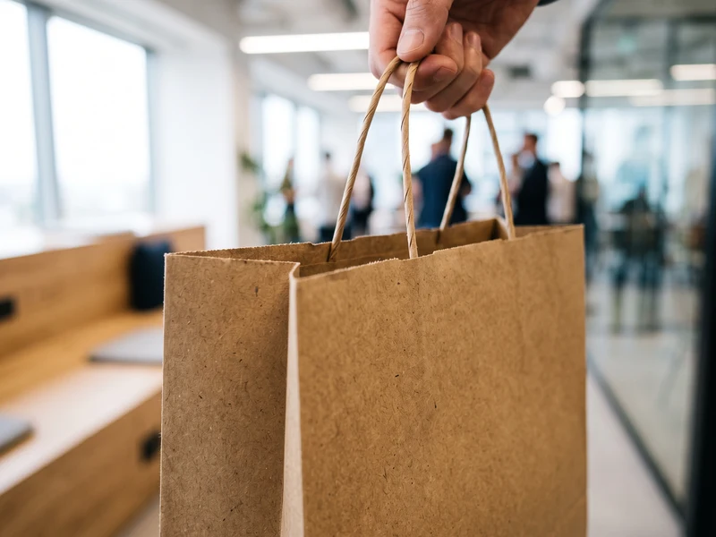 Bolsas de papel ecológicas personalizadas para empresas