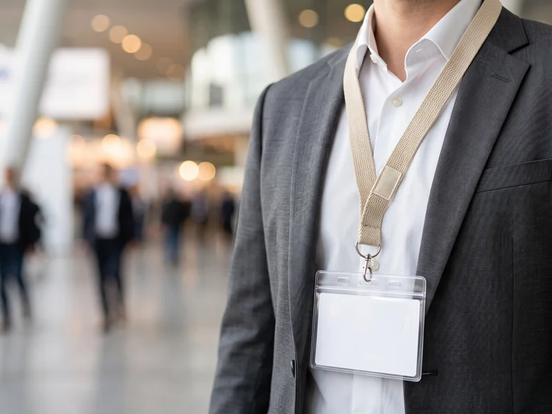 Lanyards ecológicos personalizados para ferias y congresos