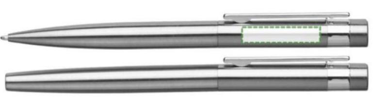 Junto al clip, escritura diestra