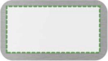 En la placa de metal