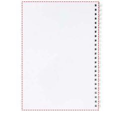 reverso de las hojas (vertical lomo a la derecha)