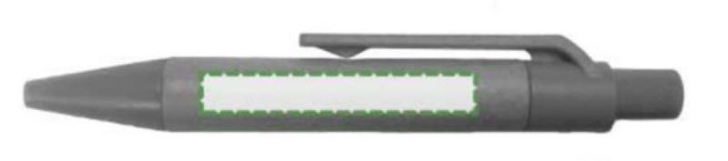 Junto al clip, escritura diestra