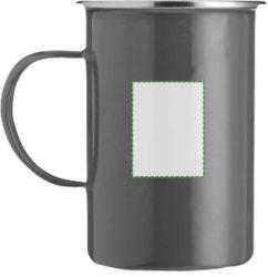 A la derecha del asa