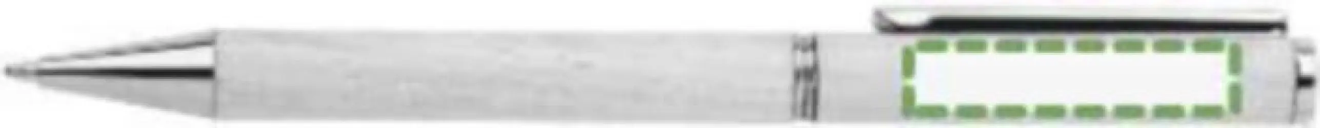 Junto al clip, escritura diestra