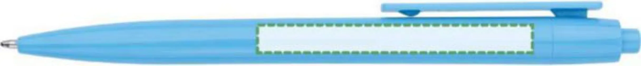 Junto al clip, escritura diestra