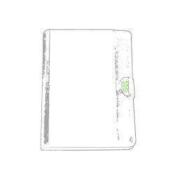 En la chapa metálica