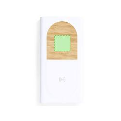 Zona superior de madera